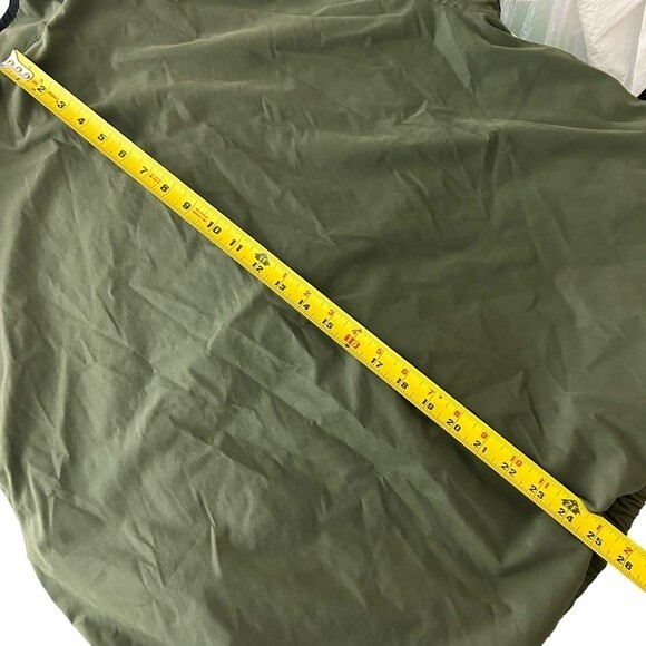 Van Heusen Club Jacket Lightweight Windbreaker Pullover Golf Jacket Green XL - Picture 6 of 9